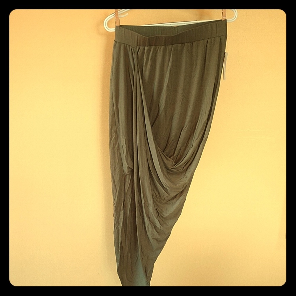 NWT Unique Army Green Skirt